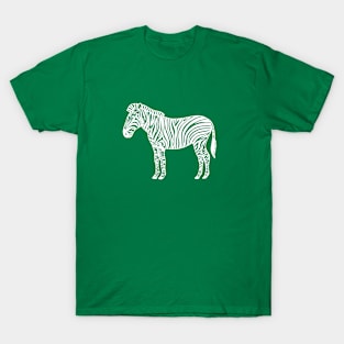 Zebra - detailed hand drawn animal T-Shirt